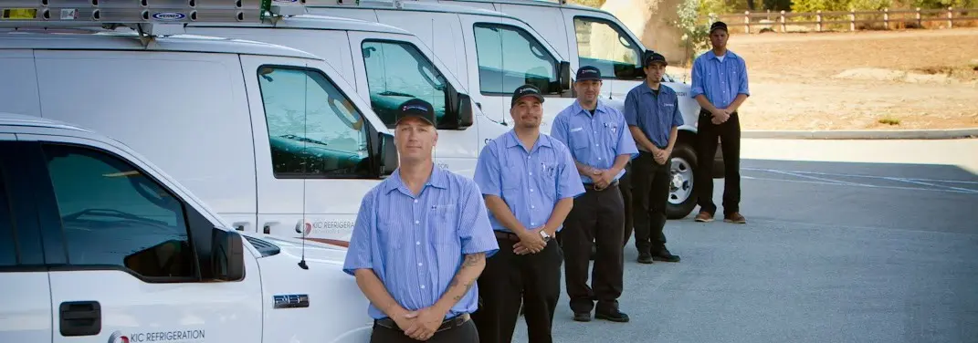KIC Refrigeration crew ready for Mini Split Repair jobs across Salida del Sol Estates